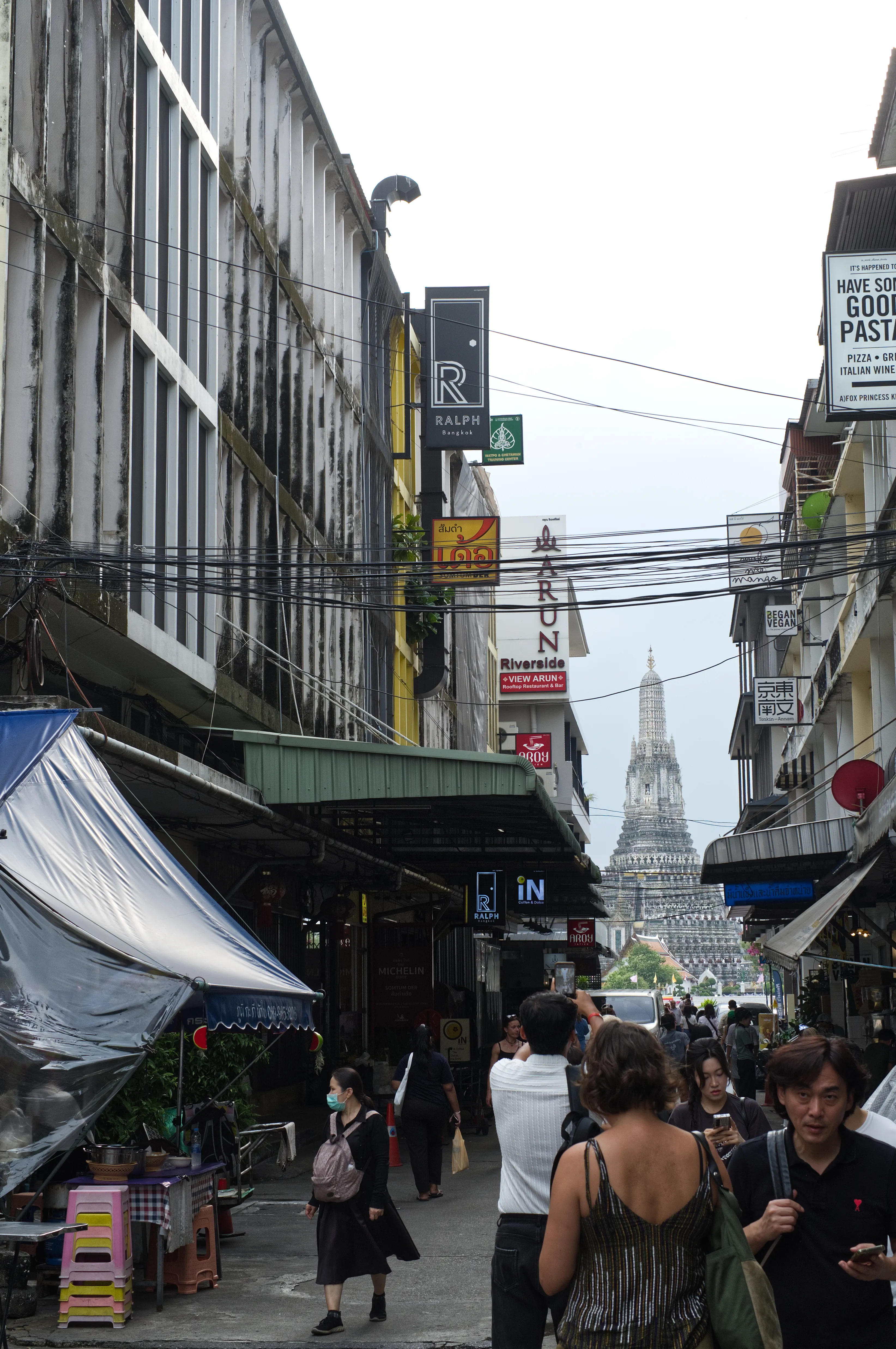 The Street is the main temple of the city